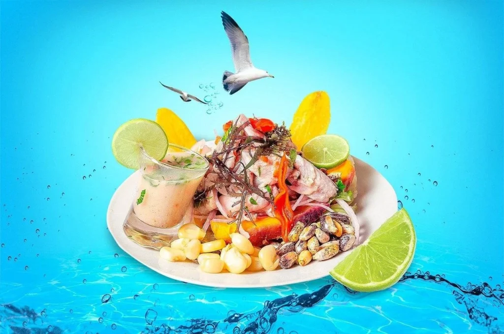 Playa Mariscos Tradición Comida en la playa con mariscos frescos