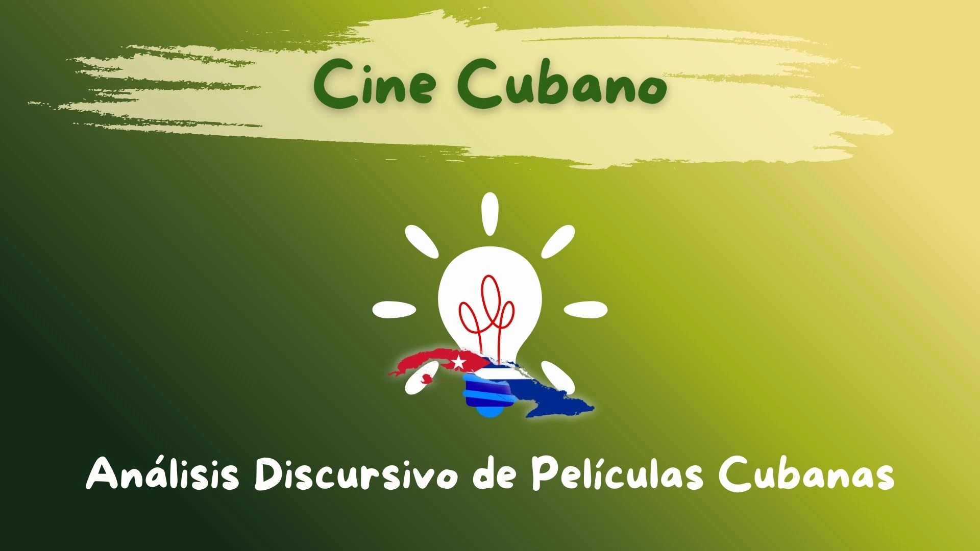 Portada de análisis discursivo de películas cubanas.