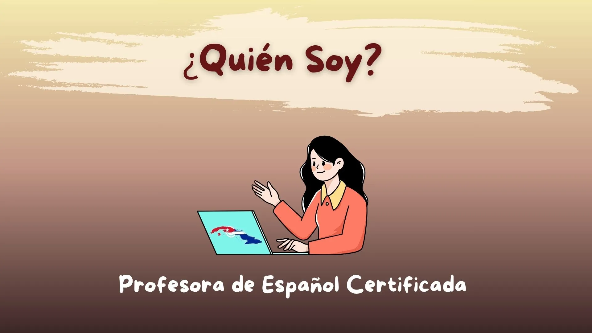 Portada de presentación “Quién soy”.