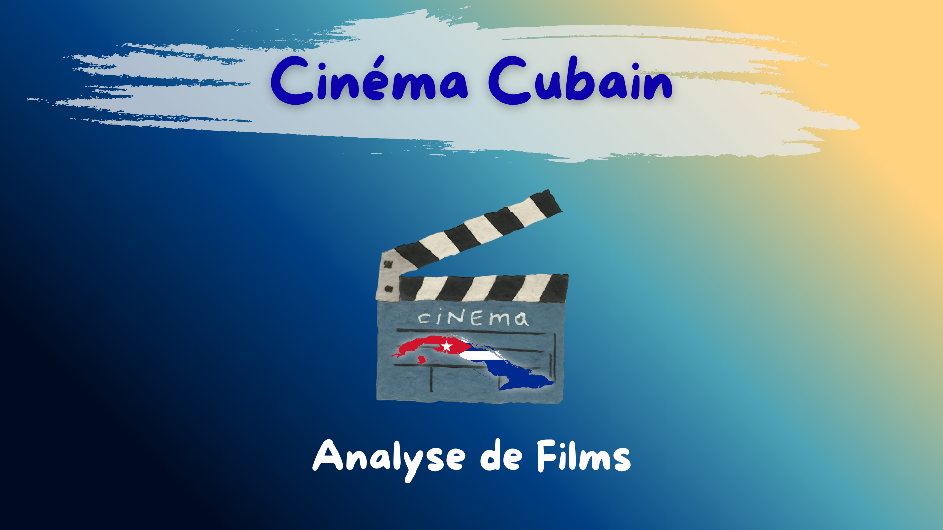 Cinéma cubain – analyse de films sous des angles culturel, discursif et linguistique
