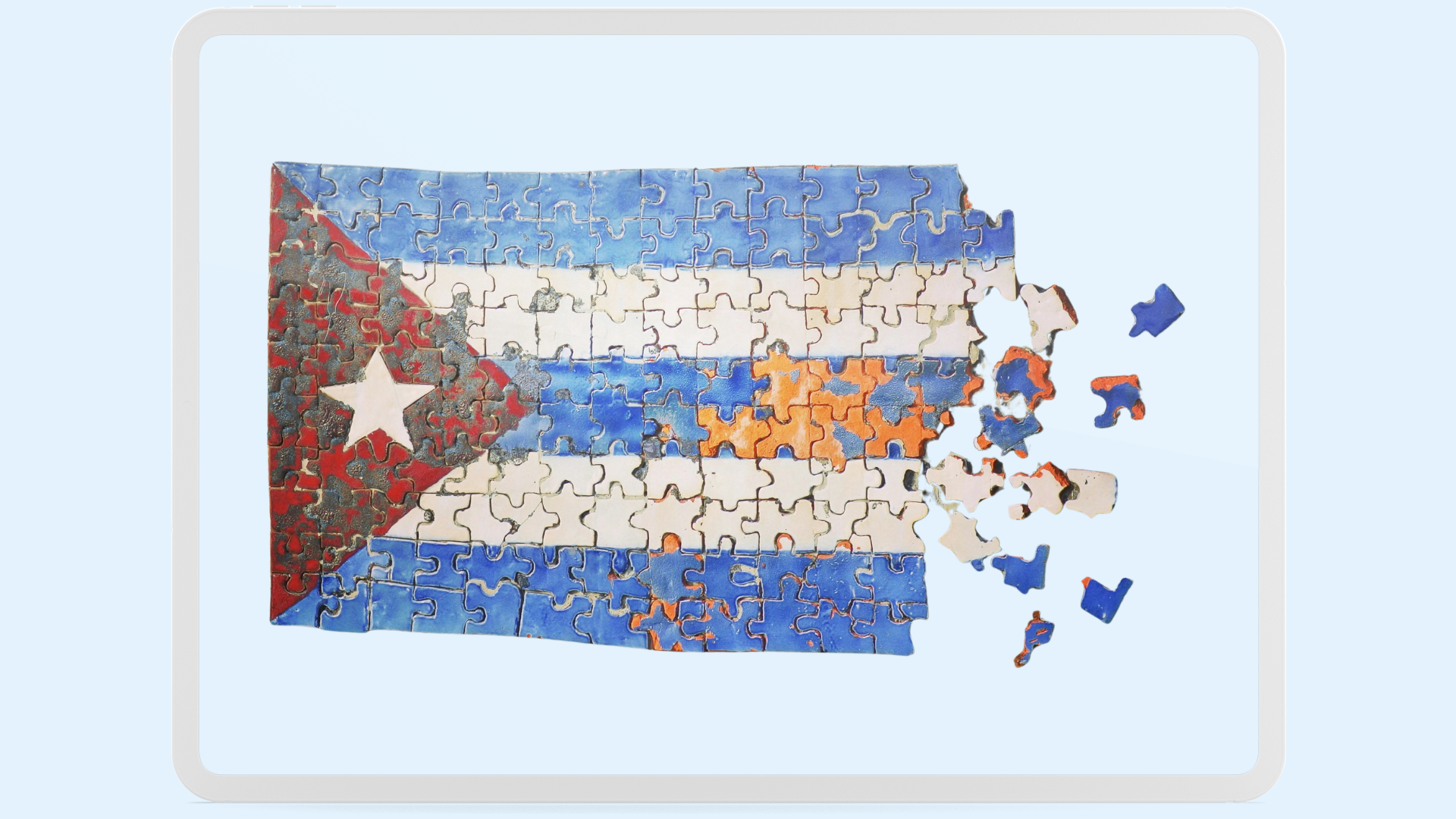 Drapeau cubain représentant l’apprentissage de l’espagnol cubain, la culture cubaine et les expressions authentiques de Cuba.