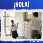 Hola. Saludos y despedidas en español A1. Lección de español para principiantes.