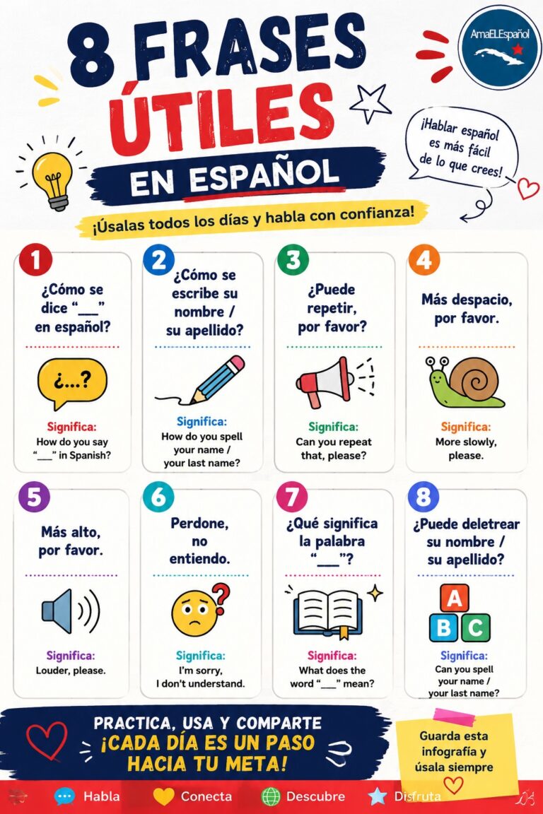 Essential Spanish phrases for everyday communication at A1 level